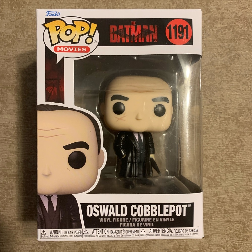 Funko Pop Movies - The Batman - Oswald Cobblepot (NEW,#1191,CHASE)